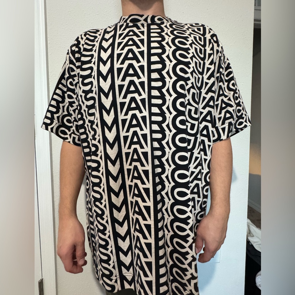 Marc Jacobs Monogram Black and White Tee